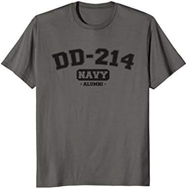 DD-214 US Navy Alumni Vintage T-Shirt