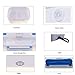 VMOTORPortable 12V Car Use Electric Heating Lunch Box Bento Meal Heater Food Warmer 45W(Sky Blue)