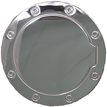Tahoe Suburban Gas tank door fuel cover cap trim guard stainless steel chrome by Bully