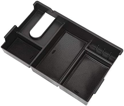 Salusy Center Console Organizer Tray Armrest Storage Box Car-Styling Accessories Parts Compatible with Toyota Tundra 2014-2019