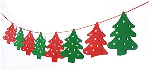 Merry Christmas Bunting Garland Banner Party Decoration, Christmas Tree