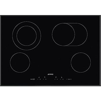Amazon Com Smeg 30 Ceramic Cooktop With Angle Edge Glass Black