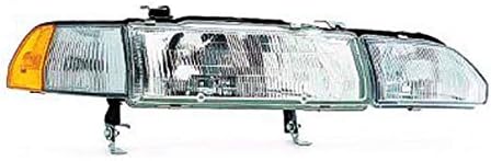 Partomotive For 90-93 Integra Headlight Headlamp Halogen Head Light Lamp Right Passenger Side RH