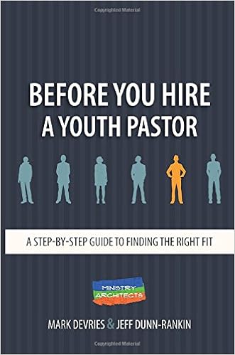 Before You Hire A Youth Pastor A Step Step Guide To Finding The Right Fit Devries Mark Dunn Rankin Jeff 9780998806426 Books Before You Hire A Youth Pastor A Step Step Guide To Finding The Right Fit Devries Mark Dunn Rankin Jeff 9780998806426 Books