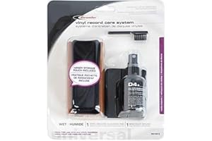 MYNEEDLESTORE RCA RD1007Z Discwasher Record Cleaning Kit with D4+ Cleaning Solution (1 Pack)