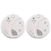 First Alert SA511CN2-3ST Wireless Interconnected Smoke Alarm with Voice Location, Battery Operated, 2 Pack