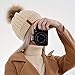 FURTALK Winter Beanie Hats for Women Womens Warm Knit Fur Bobble Pom Pom Hat