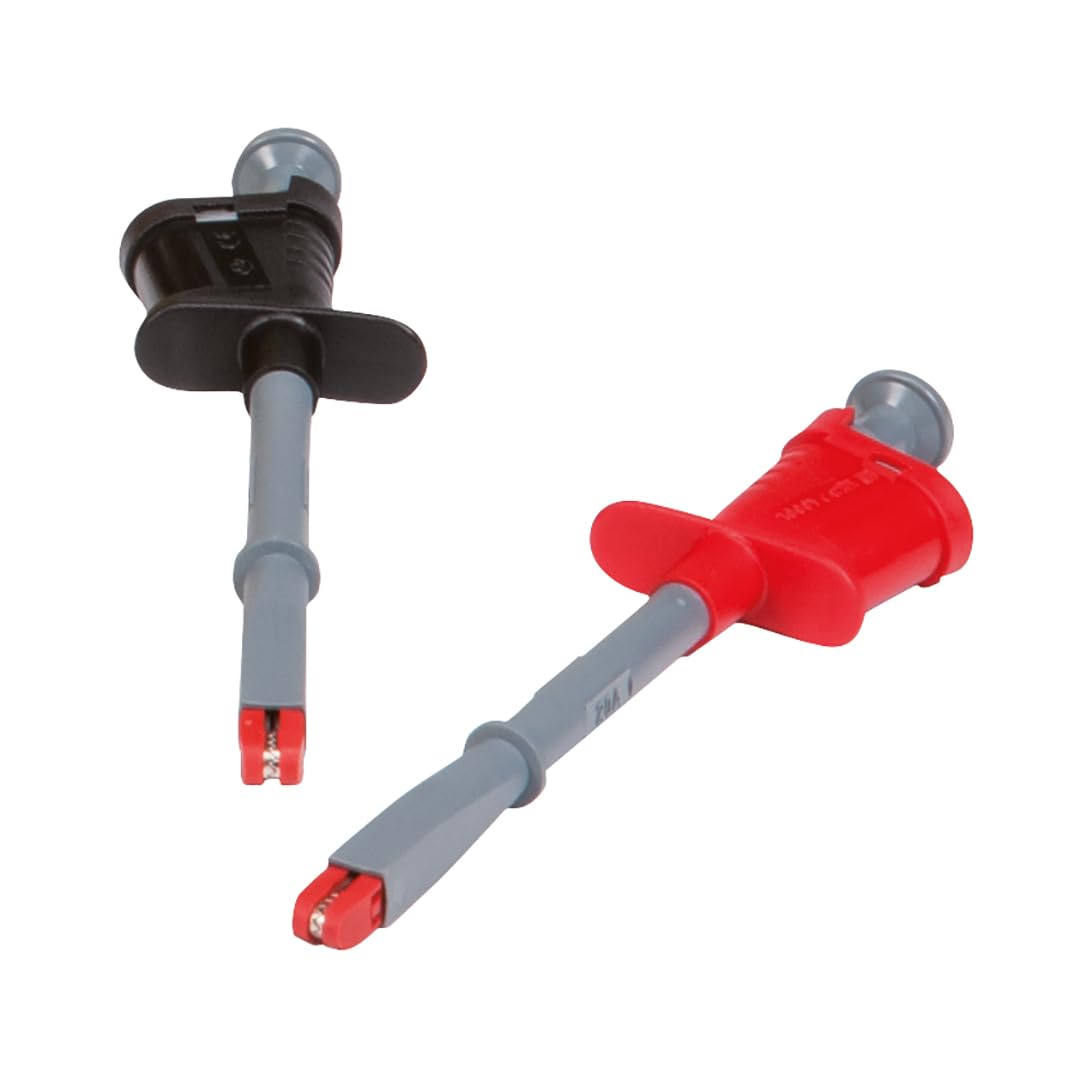 Chauvin Arnoux P01102053Z Crocodile Clip 20A CAT III-1000V Red + Black