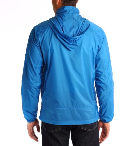 Noble Mount Men's Active Air-Weight Windbreaker Packable Jacket - Blue - Medium - Thumbnail 5