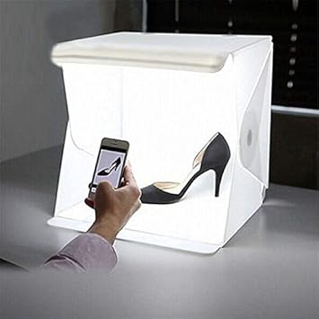 Redcolourful - Caja de luz LED Plegable para Estudio de fotografía: Amazon.es: Electrónica