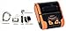 Rongta RPP300BU Portable Printer Thermal Printer Mini 80mm USB Bluetooth Port Receipt Printer Support Android&Windows Pos Mobile Printer Orange