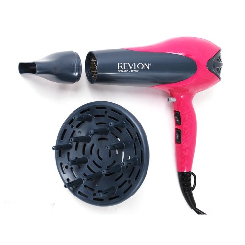 Revlon Bold Expressions Hair Dryer, Pink/Grey