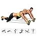 Roll N Flex Ab Roller Abdominal Muscle Trainer and Flex Workout