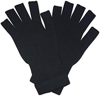 Benefab Therapeutic Fingerless Gloves for Men & Women - Ceramic Nano-Particles Hand Gloves For Soreness, Neuropathy, Stiffness, Arthritis and Pain Relief - Comfortable, Flexible & Breathable