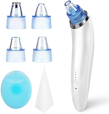 Uleecy Blackhead Remover Vacuum Comedo Suction Electric USB Rechargeable Facial Pore Cleaner Skin Acne Extractor Kit Tools
