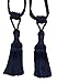 DÉCOPRO Decorative Chainette Tassel Tiebacks, 5