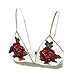 Megan apparel Women's 2 Pack Floral Lace Bralette Breathable Sexy Racerback Lace Bra Bustier