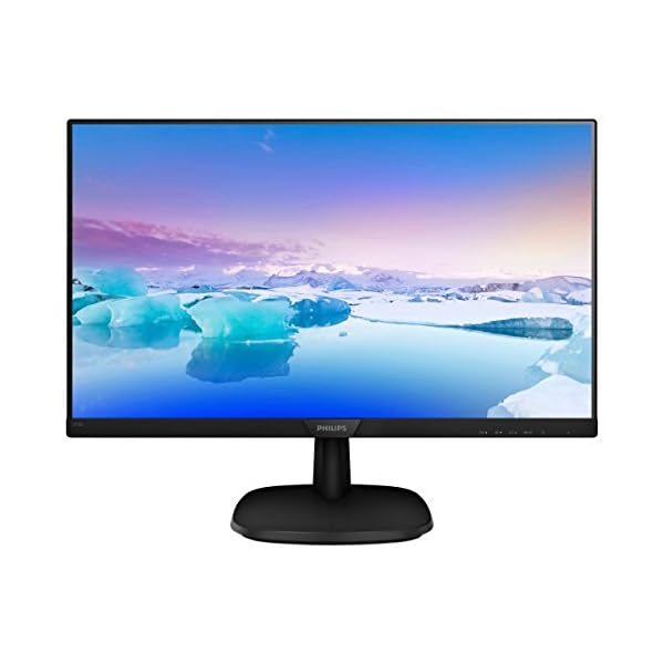 Philips 273V7QJAB - 27 Inch FHD Monitor, 75Hz, 4ms, IPS, Speakers, Smart Image, Narrow Border, LowBlue Mode (1920 x 1080…