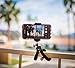 Digital Phone Tripod, Portable and Adjustable Camera Stand Holder Universal Clip for iPhone, Android Phone, Cam and Sports Camera Go Pro, Self Timer for Selfie