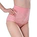 TEERFU Womens Underwear High Waisted Soft Stretch Hipster Full Coverage Ladies Panties 5 Pack