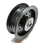 Heavy Duty Flat Idler Pulley - Compatible with: Pulley Number 196104 197380 532196104 532197380 for Poulan Craftsman Husqvarna