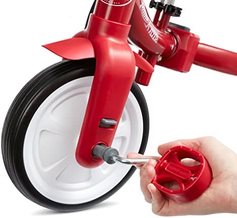 Triciclo Triple Play, Triciclo Vermelho para crianças pequenas, Bicicleta de equilíbrio e Bicicleta de Pedal para idades dos 1 aos 3 anos