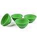 Valiry - Kitchen Essential Stylish Silicone Cooking And Backing Pinch Bowls - Set of 4 - Green