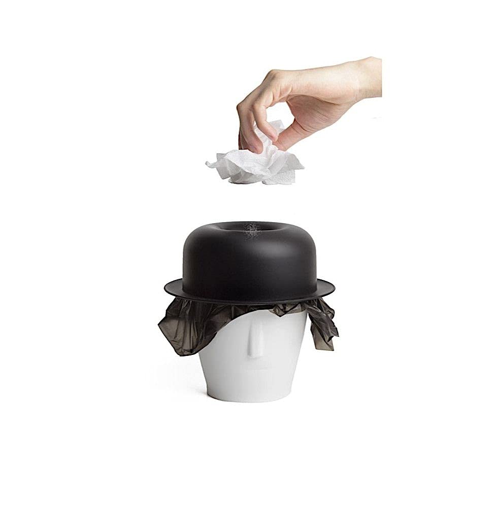 Qualy Mickeal Table Bin Black