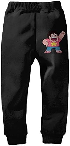 3 Toddler Steven Universe Elastic Jersey Pants For Boys &amp; Girls Black