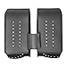 Nomad USA Extra-Large Universal Reinforced Armor Synthetic Black Leather Throw Over Motorcycle Saddlebags (Studded)