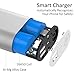 HAME Power Bank, H16 11000 mAh iPhone Charger Ultra Compact External Battery Portable USB Charger for Iphone 6 5s 5c 5, Ipad Air Mini, Galaxy S5 S4, Tab 2, Note 3 4, Lg G3, Nexus, HTC One M8, Moto X?Silver?