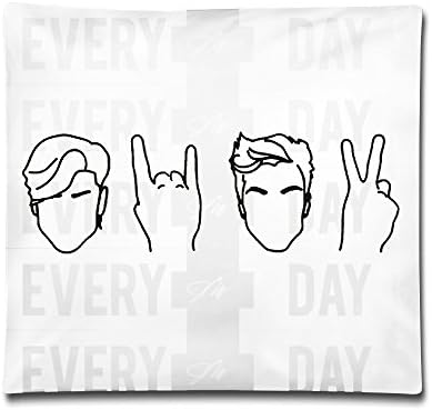 1818 Inch Square Pillow Cover J.PAULERS IT'S EVERYDAY Dolan 2 Side Printed Pillow Case