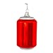 Coca-Cola Kurt Adler 4-3/4-Inch Glass Classic Can Ornament