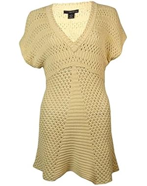 Calvin Klein Women's Short-sleeve Knit Sweater