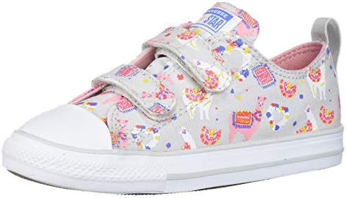 girls velcro converse