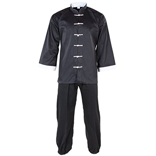 Tiger claw kung fu (kungfu) uniform 100% cotton white c…
