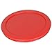 Pyrex 7201-PC Round 4 Cup Storage Lid for Glass Bowls (4, Red)