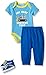 BON BEBE Unisex Baby 3 Piece Wrecking Crew Pant Set with Soft Sole Sneakers and Bodysuit