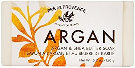 2 Pack Pre De Provence French Argan and Shea Butter Bar Soaps 150g Gram 5.2 Ounce