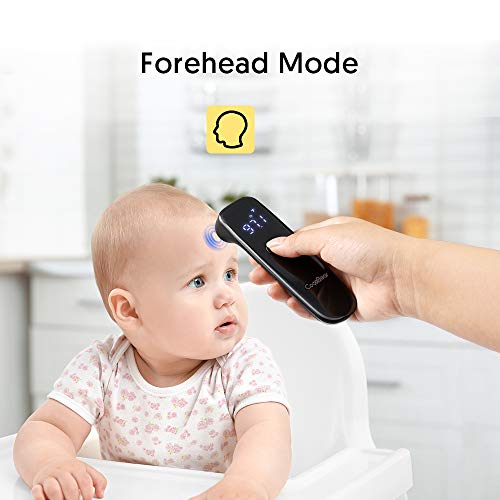 Cocobear Baby Thermometer,Thermometer for Fever Forehead, Kid and Adult Thermometer, Instant Accurate Reading for Body, Surface and Room