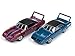 1970 Plymouth Superbird Set of 2 Limited Edition to 2502 pieces Worldwide 1/64 Diecast Model Cars by Johnny Lightning JLPK002-SUPERBIRD