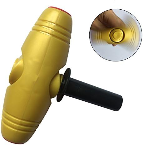 Amazing Desk Toy, Fidget Rolling Stick Toy Anxiety Release for Office, Home, Party, Class Bar Fidget Hand Spinner Toy for Children and Adults (yellow)