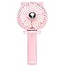TriPole Mini Handheld Fan 2600mAh Battery Operated Fan 3 Speed Adjustable USB Rechargeable Small Portable Personal Fan Foldable Stroller Desk Table Fan for Kids Girls Woman Home Office Outdoor Travel