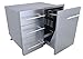 SUNSTONE DE-LPCTD30 Designer Series Raised Style Liquid Propane Combo Triple Drawer, 30