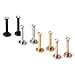 Ruifan 316L Stainless Steel 2mm Round CZ Gem Internally Threaded Labret Monroe Lip Ring Tragus Nail Helix Earring Stud Barbell Piercing Jewelry 16G 2-8pcs