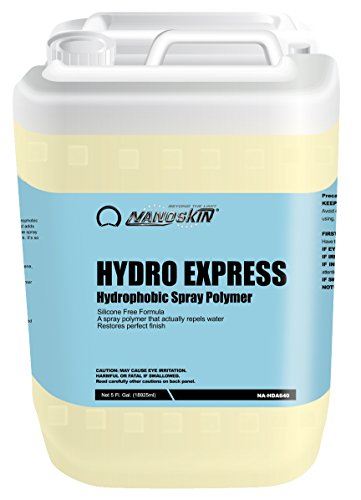 Nanoskin (NA-HQD640) Hydro Express Hydrophobic Spray Polymer - 5 Gallon