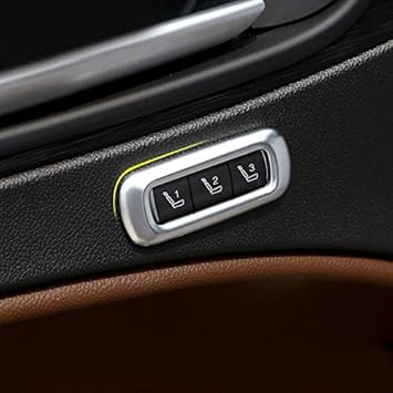 For Alfa Romeo Giulia Stelvio 2017 2018 Interior Seat Position Memory Adjustment Cover Trim Abs Matte Car Styling Accessories Amazon Com