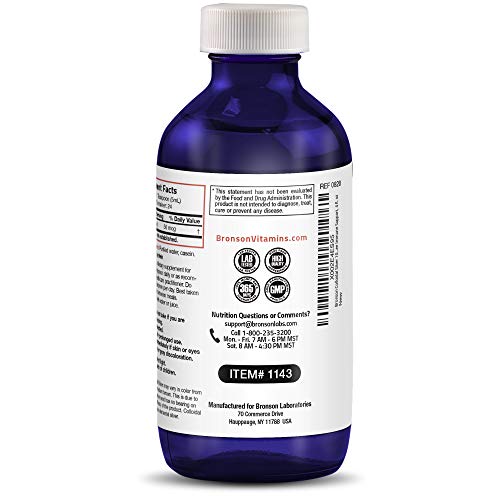 Bronson Colloidal Silver 10 PPM 50 MCG High Potency Superior Elemental