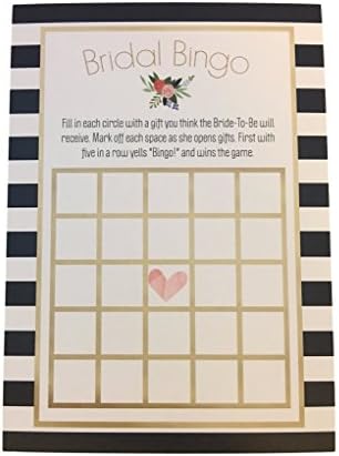 Bridal Shower Bingo Game Cards Wedding Shower 30 Count Gift Bingo