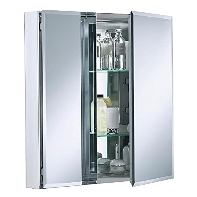 KOHLER K-CB-CLC2526FS 25-by-26-by-5-Inch Double Door Aluminum Cabinet